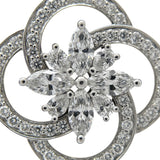 ティファニー TIFFANY＆CO ビクトリアクラスター ダイヤネックレス Pt950/ダイヤモンド ジュエリー