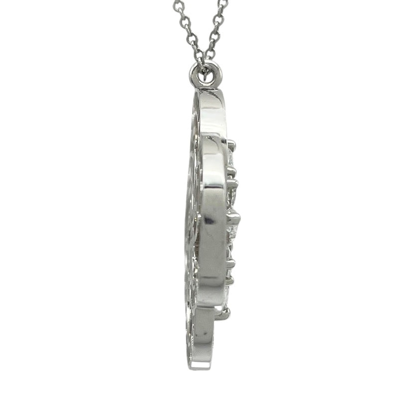 ティファニー TIFFANY＆CO ビクトリアクラスター ダイヤネックレス Pt950/ダイヤモンド ジュエリー
