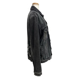 ジバンシィ GIVENCHY アトリエデニムジャケット BM00CY50BG グレー 綿 メンズ デニムジャケット