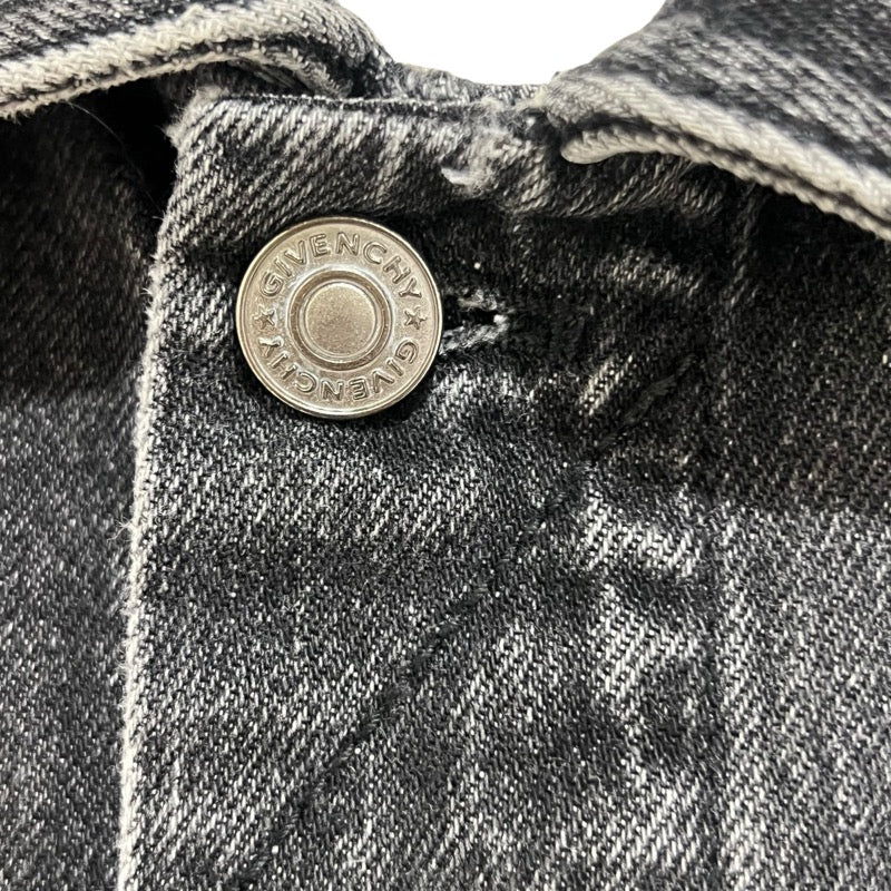 ジバンシィ GIVENCHY アトリエデニムジャケット BM00CY50BG グレー 綿 メンズ デニムジャケット