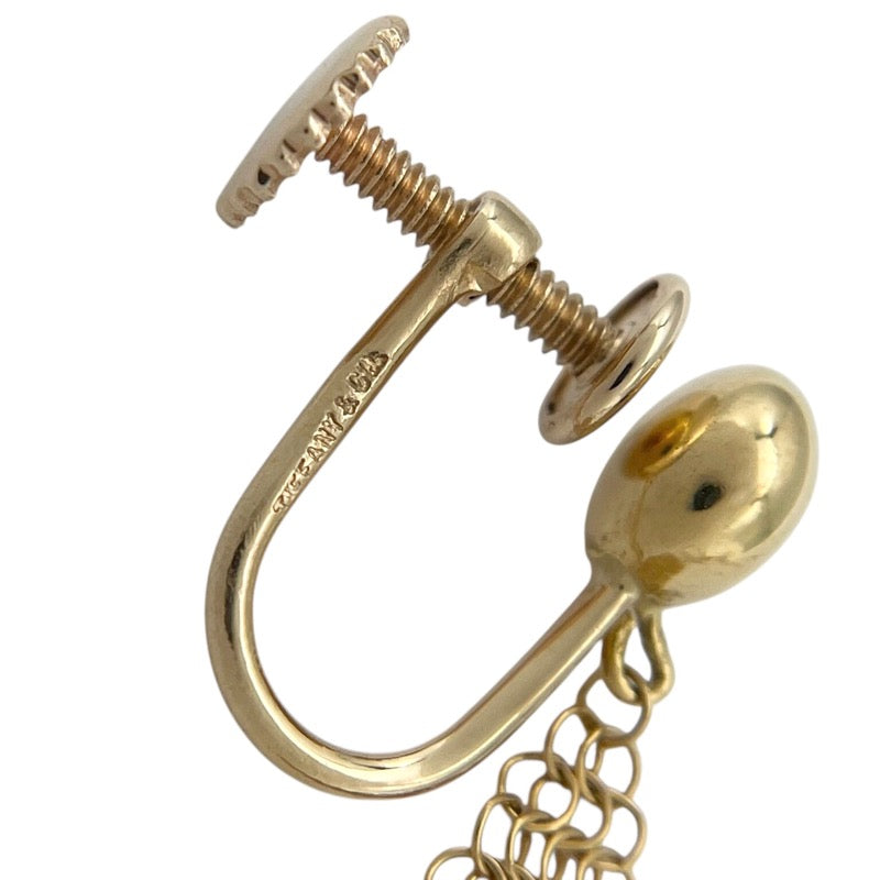 ティファニー TIFFANY＆CO メッシュ イヤリング 14K ジュエリー