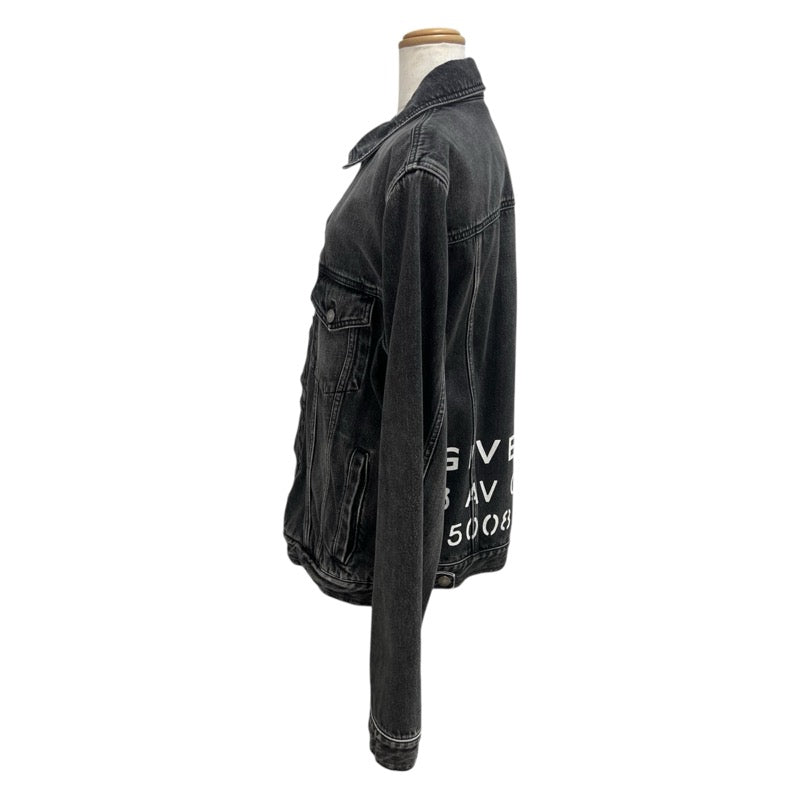 ジバンシィ GIVENCHY アトリエデニムジャケット BM00CY50BG グレー 綿 メンズ デニムジャケット