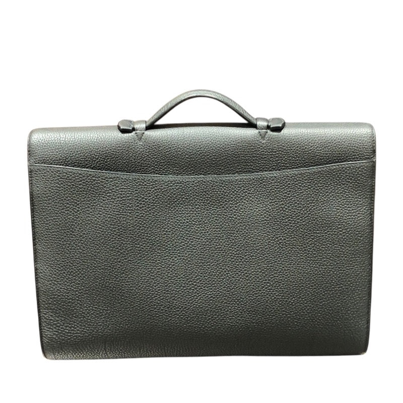 エルメス HERMES サックアデペッシュ41 □R刻 ノワール トゴ メンズ ビジネスバッグ