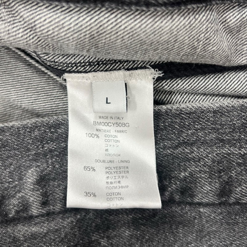 ジバンシィ GIVENCHY アトリエデニムジャケット BM00CY50BG グレー 綿 メンズ デニムジャケット