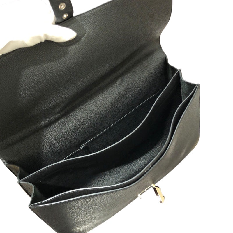 エルメス HERMES サックアデペッシュ41 □R刻 ノワール トゴ メンズ ビジネスバッグ