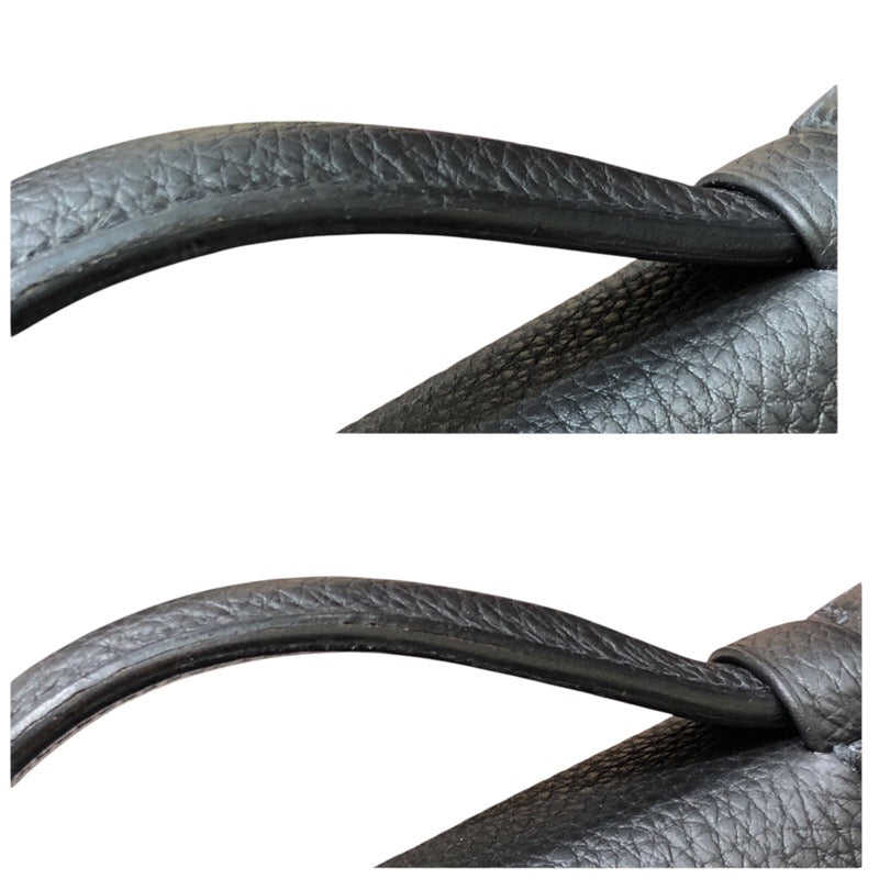 エルメス HERMES サックアデペッシュ41 □R刻 ノワール トゴ メンズ ビジネスバッグ