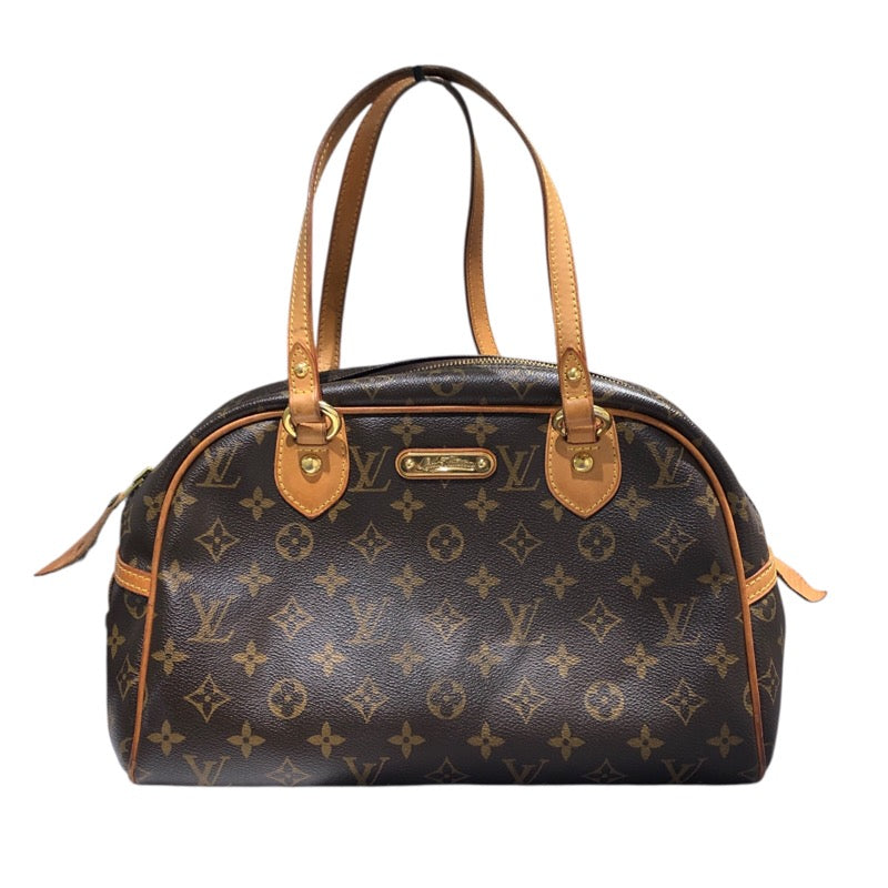 ルイ・ヴィトン LOUIS VUITTON モントルグイユPM M95565 ブラウン モノグラムキャンバス レディース ハンドバッグ