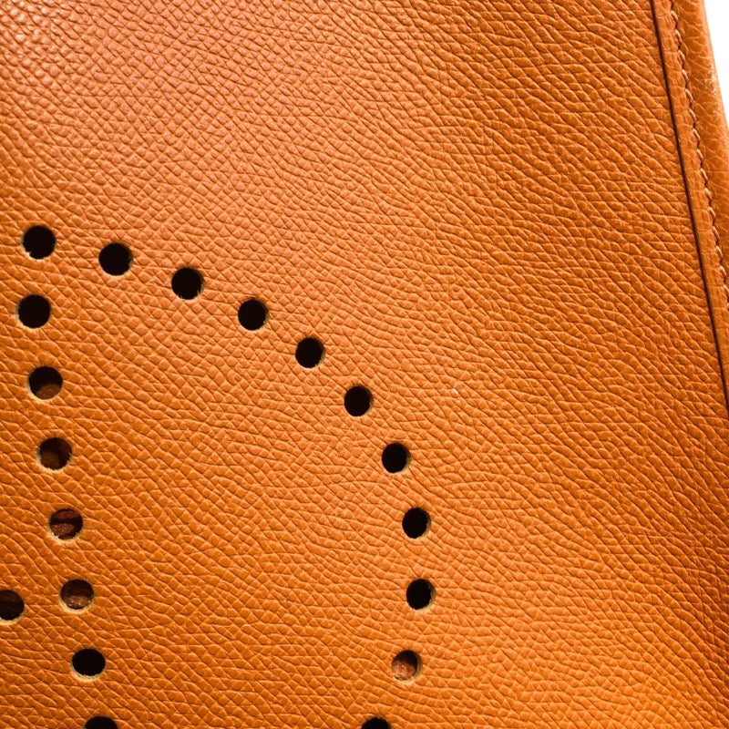 エルメス HERMES エヴリン1PM □I刻 オレンジ SV金具 エプソン レディース ショルダーバッグ