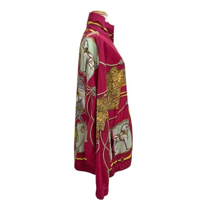 グッチ GUCCI 総柄ナイロンジャケット 587368 ピンク ナイロン メンズ ナイロンジャケット