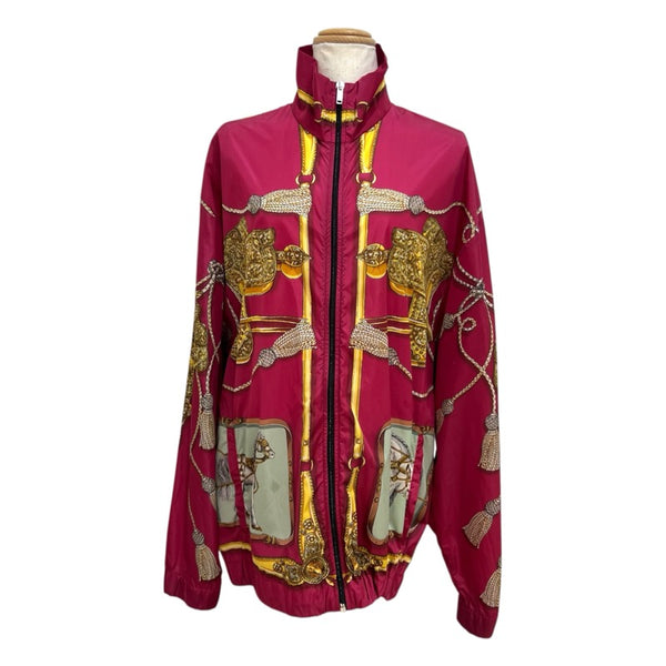 グッチ GUCCI 総柄ナイロンジャケット 587368 ピンク ナイロン メンズ ナイロンジャケット