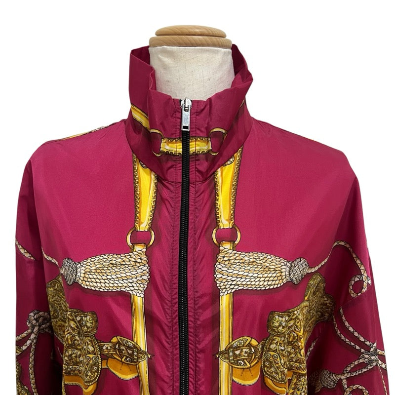 グッチ GUCCI 総柄ナイロンジャケット 587368 ピンク ナイロン メンズ ナイロンジャケット