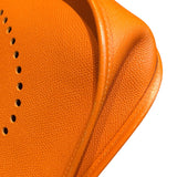 エルメス HERMES エヴリン1PM □I刻 オレンジ SV金具 エプソン レディース ショルダーバッグ