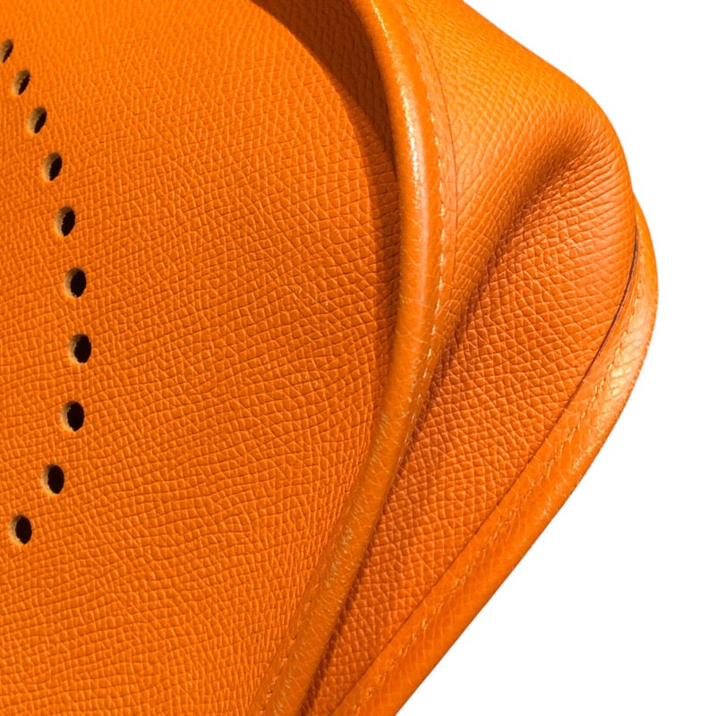 エルメス HERMES エヴリン1PM □I刻 オレンジ SV金具 エプソン レディース ショルダーバッグ