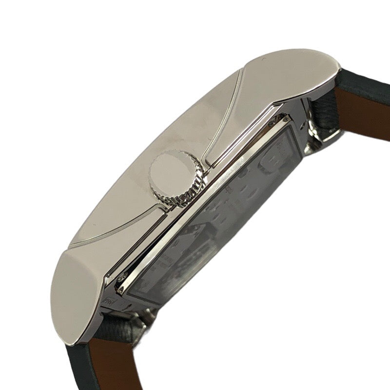 ブルガリ BVLGARI レッタンゴロ ミレニアムイヤー限定記念モデル RT49PLD ピンク Pt950/革ベルト（社外品） 手巻き メンズ 腕時計