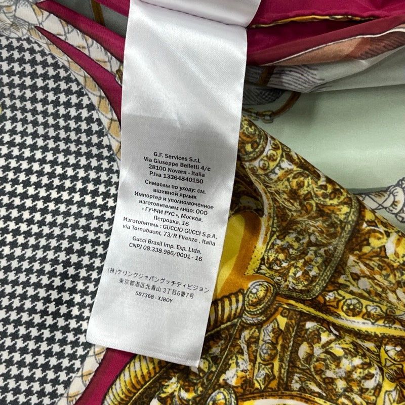 グッチ GUCCI 総柄ナイロンジャケット 587368 ピンク ナイロン メンズ ナイロンジャケット