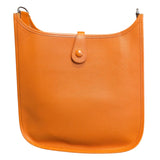 エルメス HERMES エヴリン1PM □I刻 オレンジ SV金具 エプソン レディース ショルダーバッグ