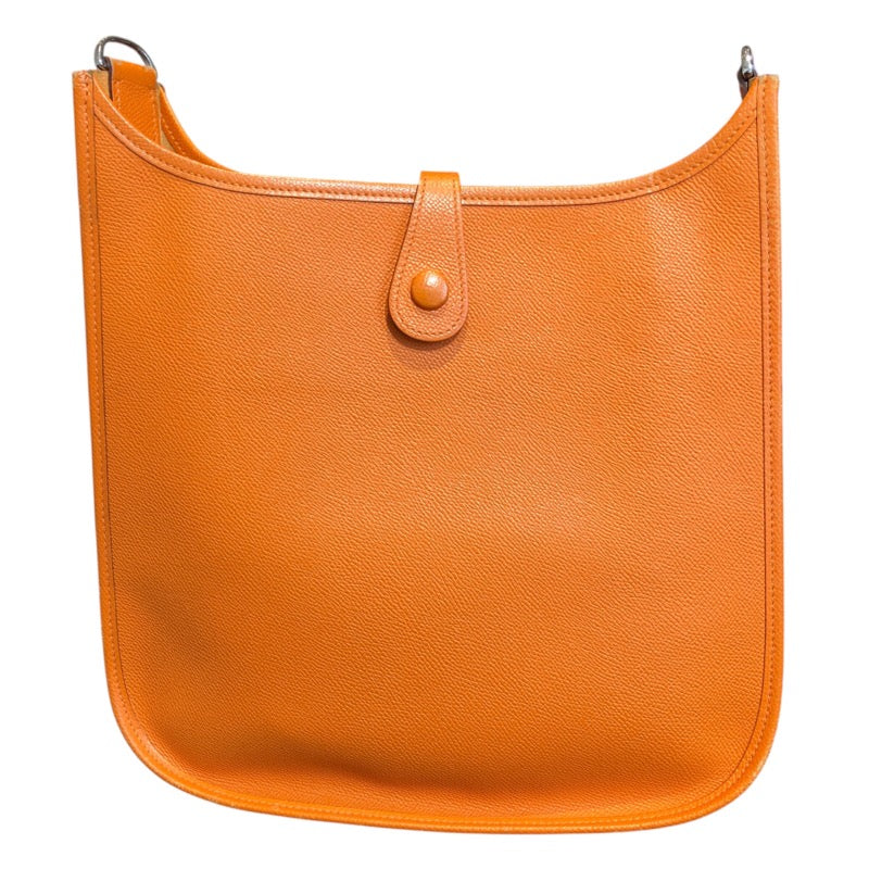 エルメス HERMES エヴリン1PM □I刻 オレンジ SV金具 エプソン レディース ショルダーバッグ