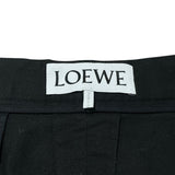ロエベ LOEWE ワイドカーゴトラウザーパンツ H526Y04WAT ブラック コットン メンズ パンツ