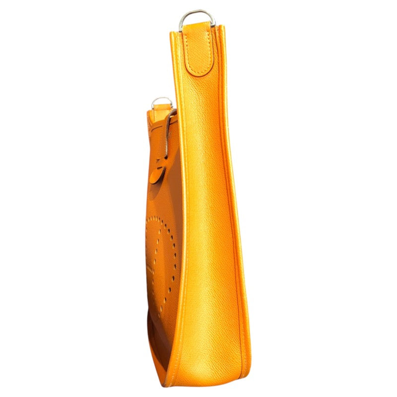 エルメス HERMES エヴリン1PM □I刻 オレンジ SV金具 エプソン レディース ショルダーバッグ
