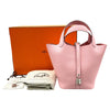 エルメス HERMES ピコタンロック PM K刻印 ローズサクラ シルバー金具 トリヨン レディース ハンドバッグ