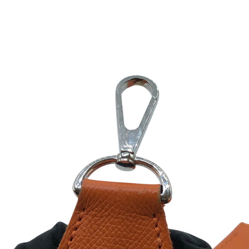 エルメス HERMES エヴリン1PM □I刻 オレンジ SV金具 エプソン レディース ショルダーバッグ