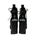 ルイ・ヴィトン LOUIS VUITTON ルビーラインレザーアンクル 1ADAQ3 ブラック レザー レディース ブーツ