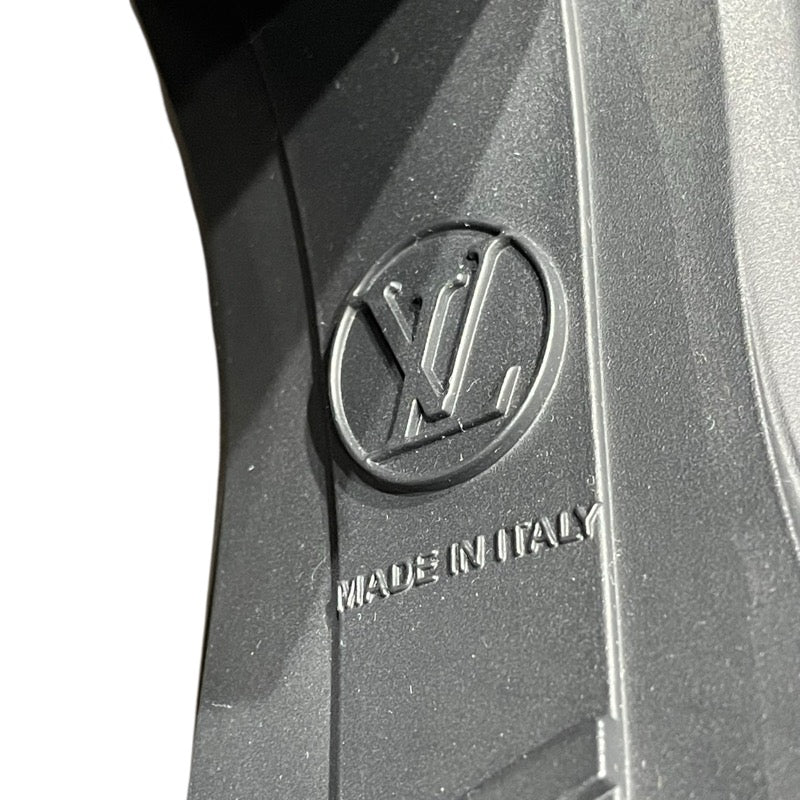 ルイ・ヴィトン LOUIS VUITTON ルビーラインレザーアンクル 1ADAQ3 ブラック レザー レディース ブーツ