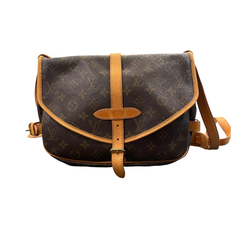 ルイ・ヴィトン LOUIS VUITTON ソミュール30 M40256 GD金具 モノグラムキャンバス レディース ショルダーバッグ