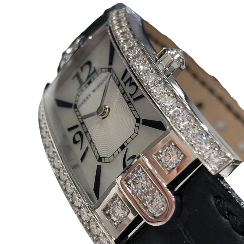 ハリーウィンストン HARRY WINSTON アベニュー ホワイトシェル 330LQW ...