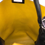 フェンディ FENDI ピーカーブー アイシーユー 7VA528 ブラック、イエロー レザー/PVC レディース ショルダーバッグ