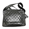 シャネル CHANEL マトラッセ フリンジ ショルダーバッグ ブラック ラムスキン レディース ショルダーバッグ
