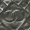 シャネル CHANEL マトラッセ フリンジ ショルダーバッグ ブラック ラムスキン レディース ショルダーバッグ