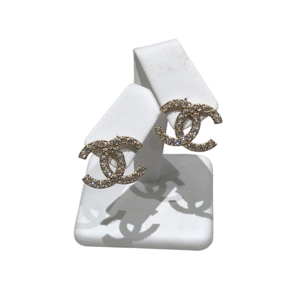 シャネル CHANEL ココマークピアス メタル メタル/ストラス レディース ピアス