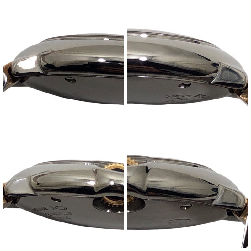 カルティエ Cartier バロンブルー 28mm WE902030 シルバー PG/SS レディース 腕時計