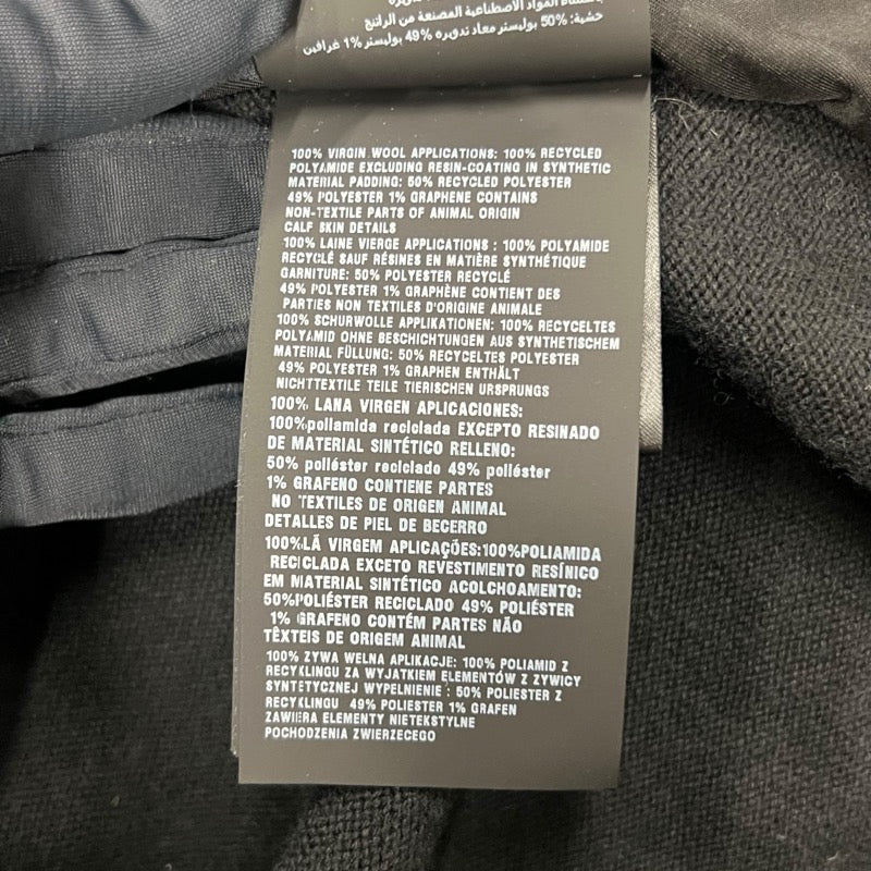 プラダ PRADA トライアングルロゴニット切替ジャケット UMG026 ブラック ウール メンズ その他アウター