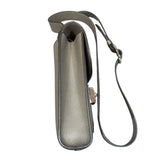 エルメス HERMES サックアデペッシュ21 K刻 グレー エプソン レディース ショルダーバッグ