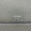 エルメス HERMES サックアデペッシュ21 K刻 グレー SV金具 エプソン レディース ショルダーバッグ