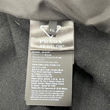 プラダ PRADA トライアングルロゴニット切替ジャケット UMG026 ブラック ウール メンズ その他アウター