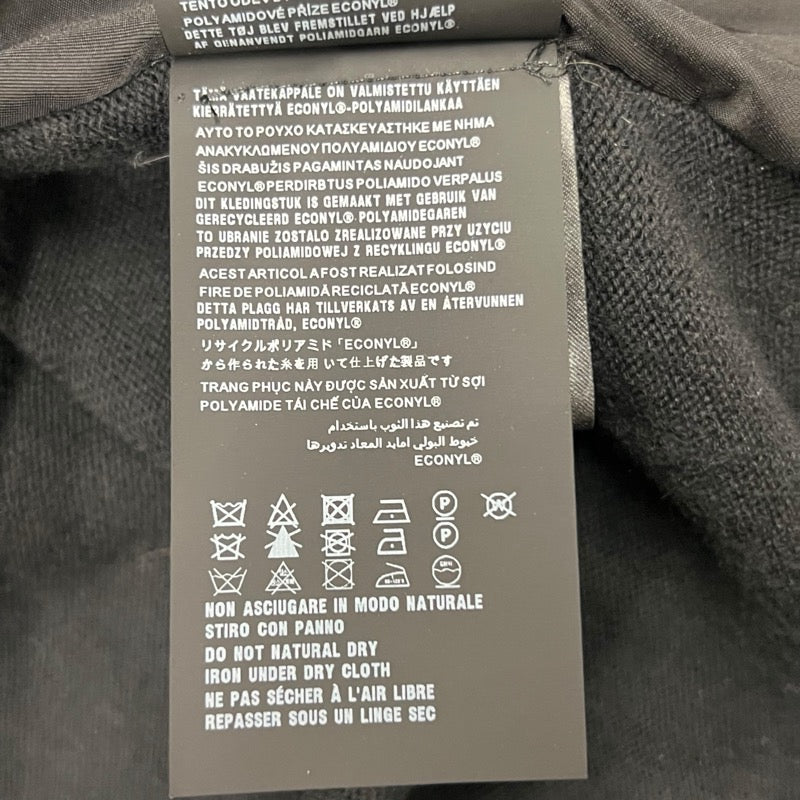 プラダ PRADA トライアングルロゴニット切替ジャケット UMG026 ブラック ウール メンズ その他アウター