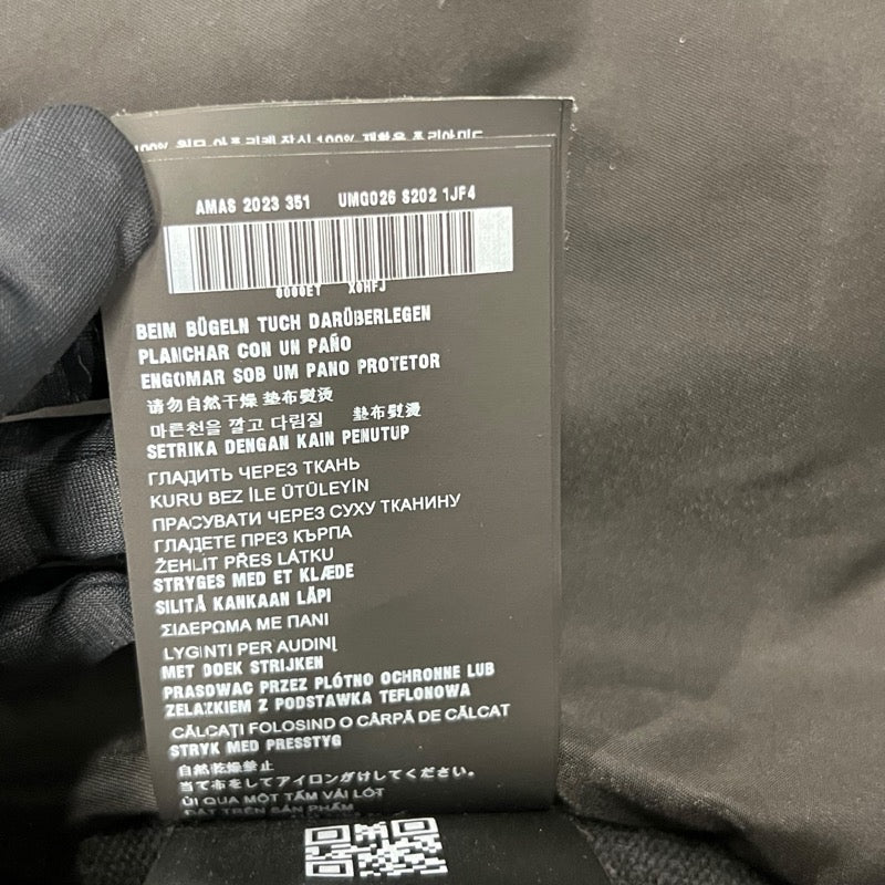 プラダ PRADA トライアングルロゴニット切替ジャケット UMG026 ブラック ウール メンズ その他アウター