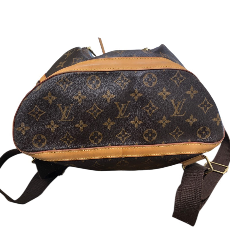 ルイ・ヴィトン LOUIS VUITTON ｻｯｸ･ｱ･ﾄﾞ･ﾎﾞｽﾌｫｰﾙ M40107 ブラウン モノグラム レディース リュック・デイパック