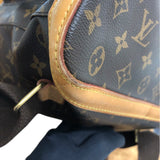ルイ・ヴィトン LOUIS VUITTON ｻｯｸ･ｱ･ﾄﾞ･ﾎﾞｽﾌｫｰﾙ M40107 ブラウン モノグラム レディース リュック・デイパック