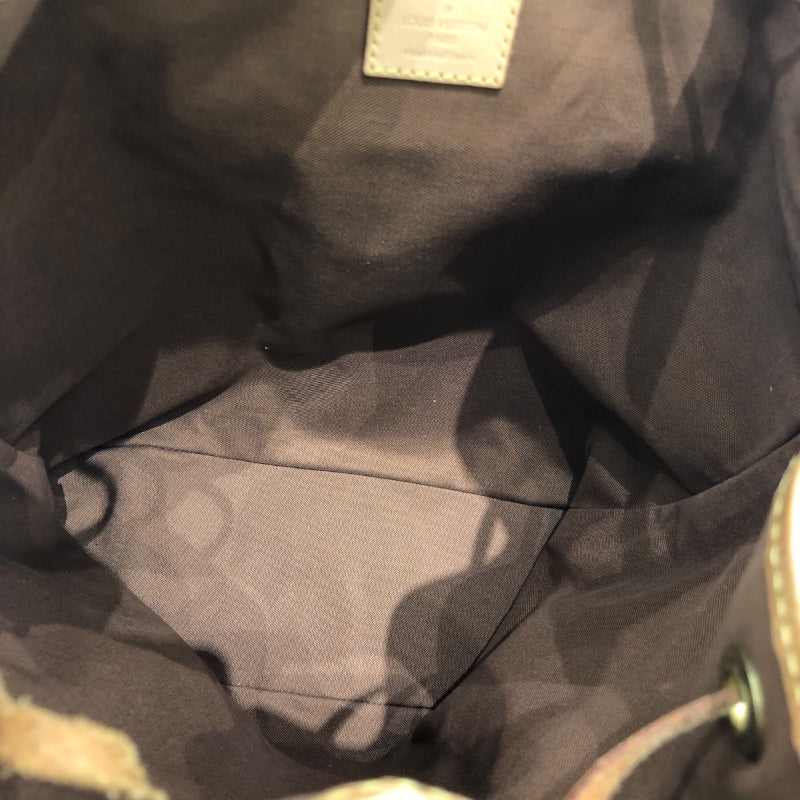 ルイ・ヴィトン LOUIS VUITTON ｻｯｸ･ｱ･ﾄﾞ･ﾎﾞｽﾌｫｰﾙ M40107 ブラウン モノグラム レディース リュック・デイパック