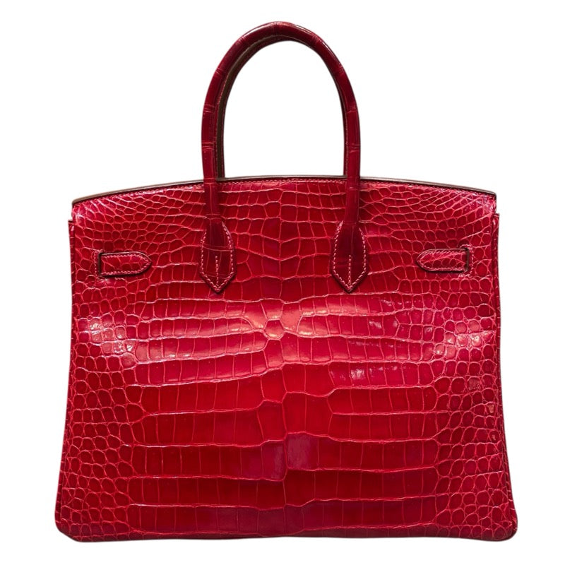 エルメス HERMES バーキン35 ブレイズ SV金具 ポロサスリセ レディース ハンドバッグ