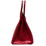 エルメス HERMES バーキン35 ブレイズ SV金具 ポロサスリセ レディース ハンドバッグ