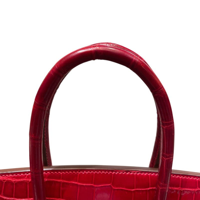 エルメス HERMES バーキン35 ブレイズ SV金具 ポロサスリセ レディース ハンドバッグ