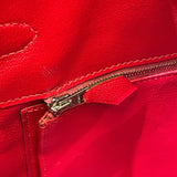 エルメス HERMES バーキン35 ブレイズ SV金具 ポロサスリセ レディース ハンドバッグ