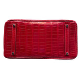 エルメス HERMES バーキン35 ブレイズ SV金具 ポロサスリセ レディース ハンドバッグ