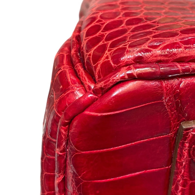 エルメス HERMES バーキン35 ブレイズ SV金具 ポロサスリセ レディース ハンドバッグ