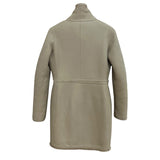 Loro Piana リバーシブルムートンコート FAF9081 クリーム レザー レディース その他アウター